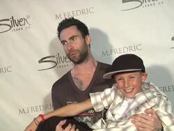 Adam Levine at the A Night Out With Silver Jeans Co. And M Fredric at Studio City CA. (Footage by WireImage Video/GettyImages) Stock Footage