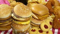 Fast food Stock Footage