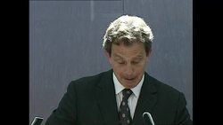 Tony Blair makes welfare speech on the Aylesbury Estate in South London News Clip