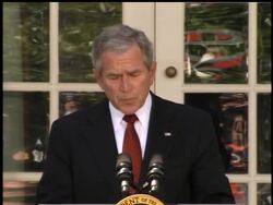 President Bush will outline a new initiative on global warming in a Rose Garden speech today. News Clip