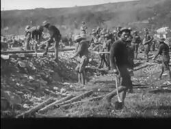 African Americans serving in WWII Stock Footage