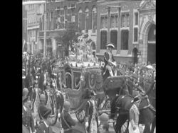 SYND 19 9 67 QUEEN JULIANA OPENS DUTCH PARLIAMENT AT KNIGHTS HALL Instructional Video