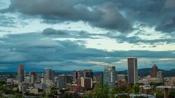 Portland City Stock Footage