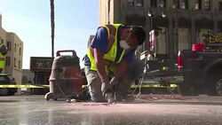 CLEAN : Trump's Hollywood star vandalized News Clip