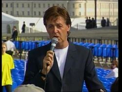 Former Beatle on tour, meets Putin, adds presser, fans News Clip