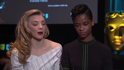 Interview with Letitia Wright and Natalie Dormer on how the film and television industry is starting to tackle harassment and equal representation News Clip