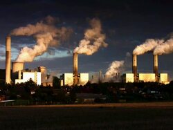 big power plant Stock Footage