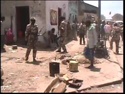 Somali troops patrol streets, conduct searches on second day of calm News Clip