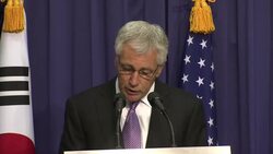 US Def Sec says US supports SKorea with all its military capabilities News Clip