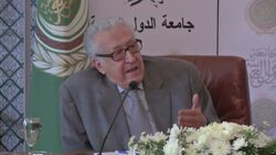 Peace envoy Brahimi in talks on Syria with Arab League leadership News Clip