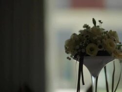 Decorated Wedding table - Stock Footage Stock Footage