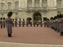 Welsh Guards Band Play 'Gold' by Spandau Ballet News Clip