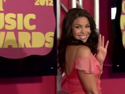 Jordin Sparks at 2012 CMT Music Awards Stock Footage