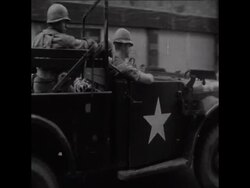 CAN694 US TROOPS SUPERVISE CLEARING OF RUBBISH BY DEMONSTRATORS IN SANTO DOMINGO Instructional Video