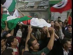 MIDDLE EAST: ISRAELI/PALESTINIAN CRISIS: FUNERALS News Clip