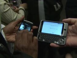 Atmosphere at the Russell Westbrook Greets Fans At T-Mobile And Gears Up For NBA All-Star 2011 In Los Angeles at Los Angeles CA. (Footage by WireImage Video/GettyImages) Stock Footage