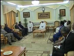 African Union leader shows support for Sudan president News Clip