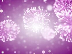 pink particles Stock Footage