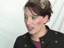 Amanda Palmer Interview (clip 22) Stock Footage