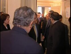 Sarkozy meets Talabani, comments on troops withdrawal News Clip