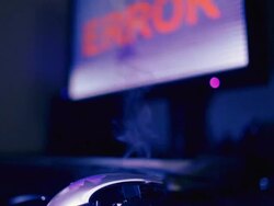 Fatal error Stock Footage