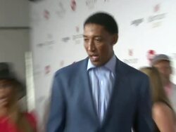 Larsa Pippen and Scottie Pippen at Moet & Chandon Toasts The 139th Kentucky Derby Stock Footage