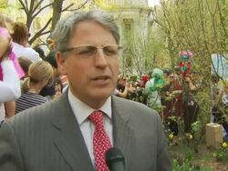 INTERVIEW: Gary E. Knell on what today is all about, on Sesame Street always tackling difficult issues.  Stock Footage