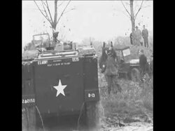 CAN 021 GENERAL LEMNITZER VISITS BIG LIFE MANOEUVRES IN GERMANY News Clip