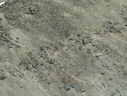2010 AERIAL Gliders flying over rocky mountaintops / Santiago de Chile, Gran Santiago, Chile Stock Footage