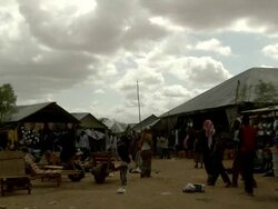 People walking on the street Stock Footage