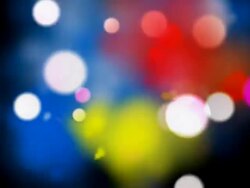 Blur colorful  circles abstract background Stock Footage