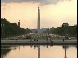 ZO, WS, USA, Washington, D.C., Washington Monument Stock Footage
