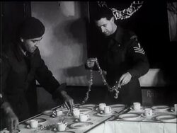 WESTERN FRONT - XMAS 1944 - News Clip