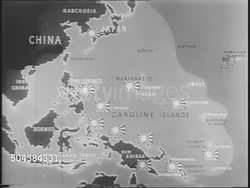 US Reclaims Philippines, Victory Over Japan News Clip