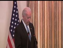 Vice President Joe Biden said Tuesday that America will not cut and run in 2014, when the U.S.-led military coalition plans to hand over control of security to Afghan forces. News Clip