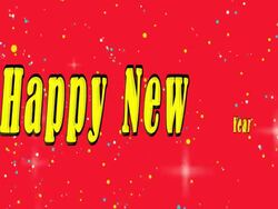 Happy New Year Stock Footage