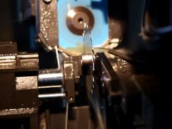 Detail of the CNC machine (HD) Stock Footage