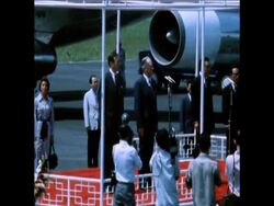 LIB 20-7-73 US SECRETARY OF STATE ROGERS ARRIVES IN KOREA News Clip