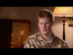 Prince Harry interview regarding Afghanistan News Clip