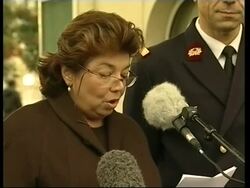 PLO spokeswoman statement on Arafat's health News Clip