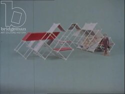By Designer part 3 - documentary about product design in 1974 Stock Footage