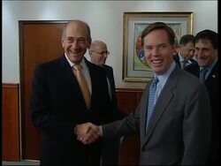US Undersecretary of State meets PM Olmert News Clip