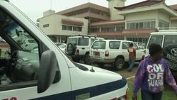 The Ebola outbreak is putting stress on first responders in Liberia. Ambulance drivers say they are struggling with chronic shortages of safety equipment and patients who don't want to go to the hospital. (Oct. 1) News Clip