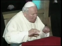 Pope John Paul II In Israel News Clip