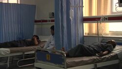 Injured survivor of Kabul attack in hospital Instructional Video