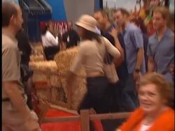 'Chicken Run' Premiere Stock Footage