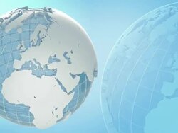 Globe. Loop Stock Footage