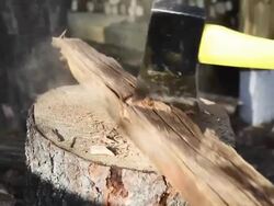 Cutting Wood Stock Footage