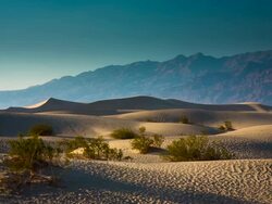 Mesquite Dunes Death Valley Stock Footage