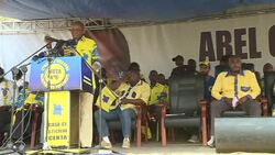 CLEAN : Angola: opposition coalition's final pre election rally News Clip